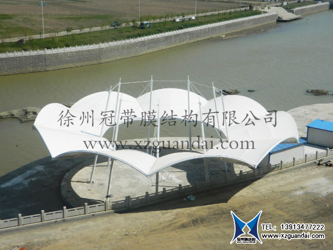 吉林省柳河县文化广场膜结构景观工程